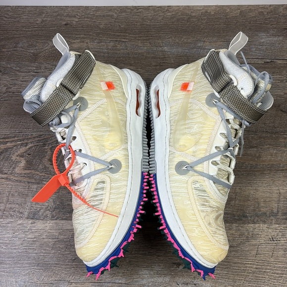 ? Nike x Off-White Air Force 1 Mid SP “White” – Size 13 – DO6290-100 main image 12